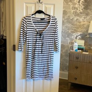 Hatch striped maternity dress size 1
